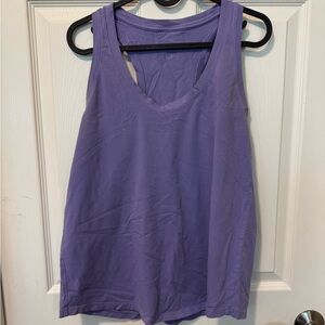 Lululemon Athletica Purple Sleeveless Relaxed Tank Top